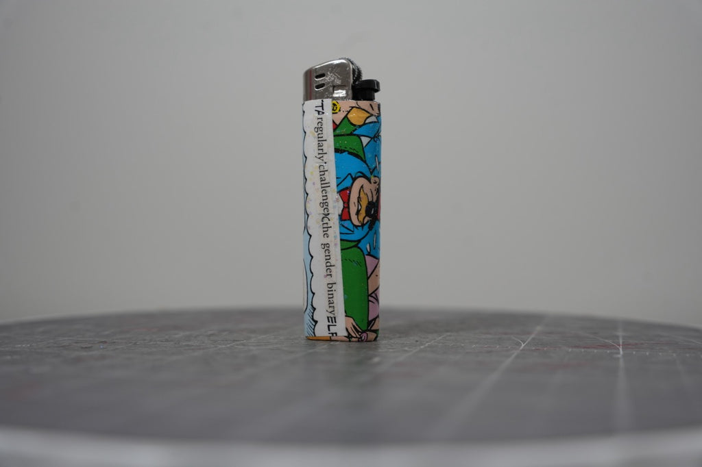 Disney comic collage lighter, tenth angle