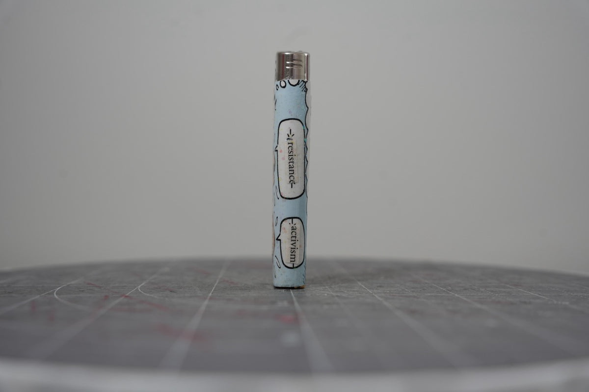 Disney comic collage lighter, third angle