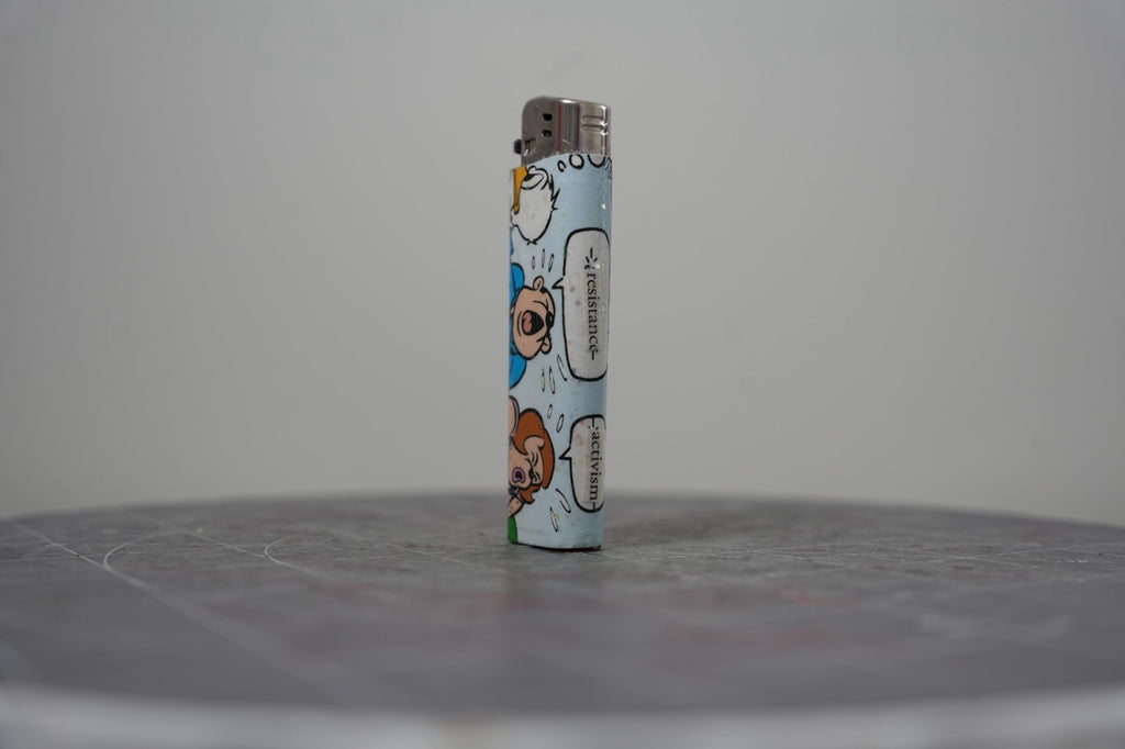 Disney comic collage lighter, fourth angle