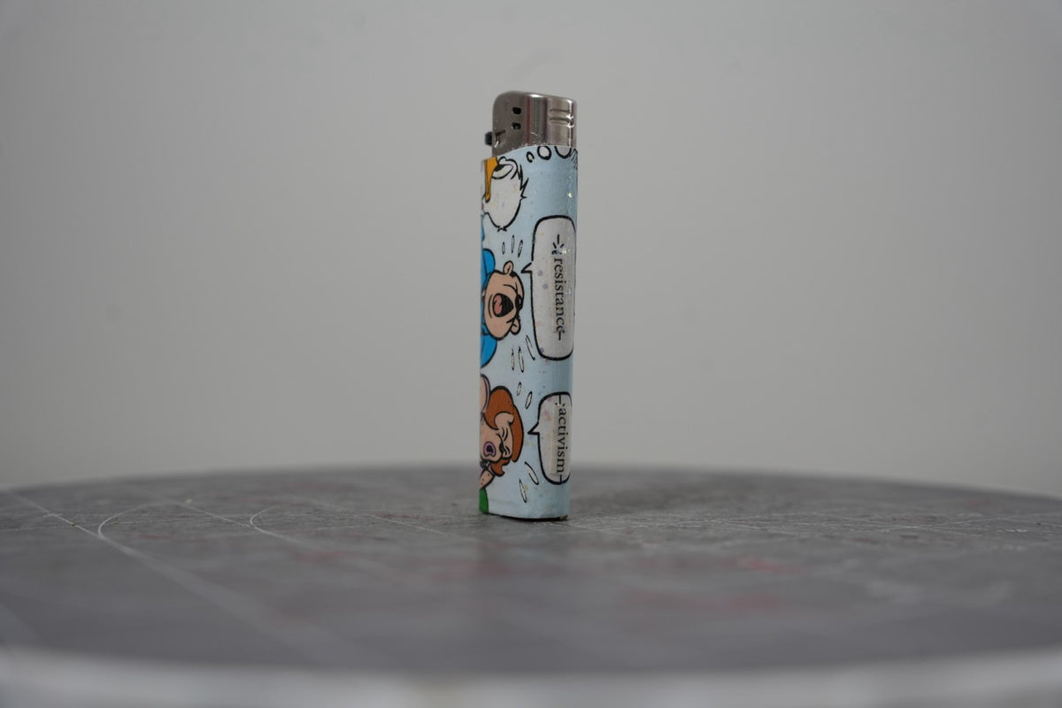 Disney comic collage lighter, fourth angle