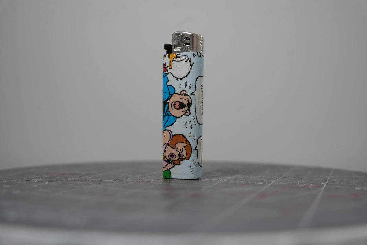 Disney comic collage lighter, fifth angle