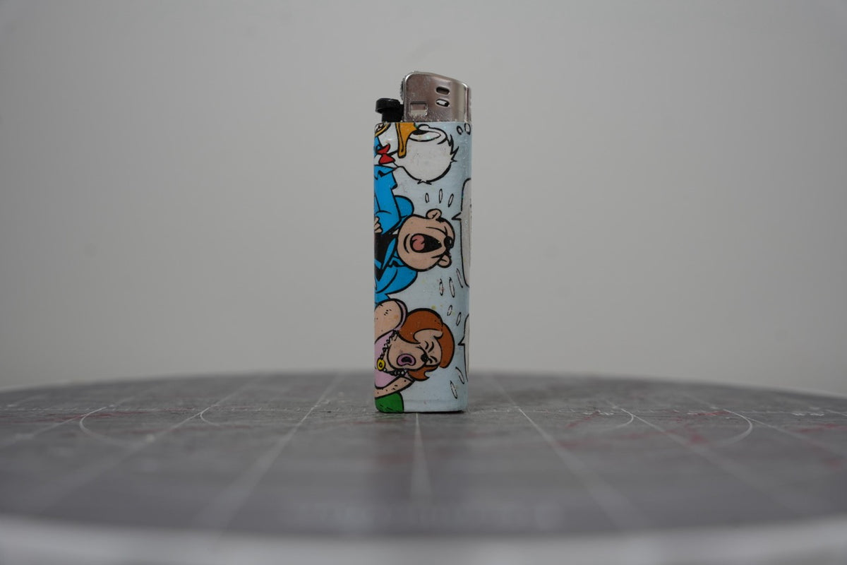 Disney comic collage lighter, sixth angle