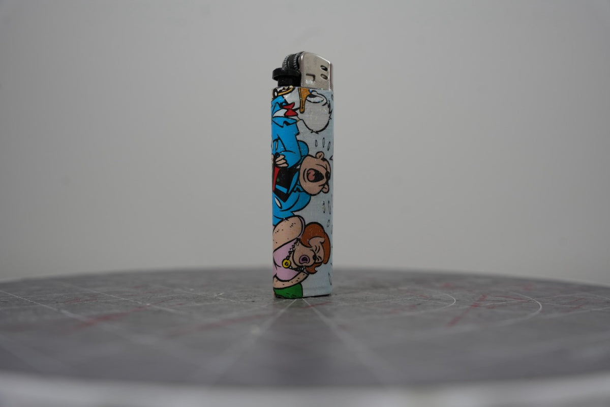 Disney comic collage lighter, seventh angle
