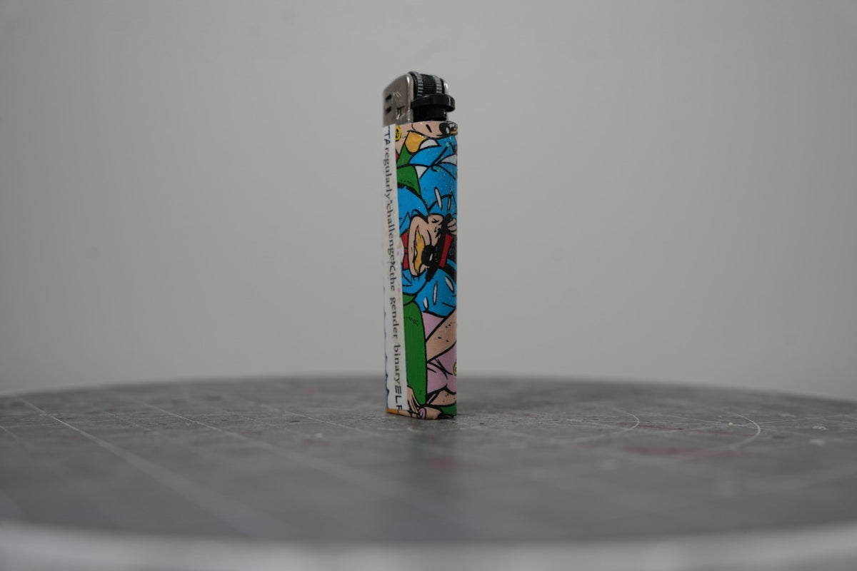 Disney comic collage lighter, ninth angle