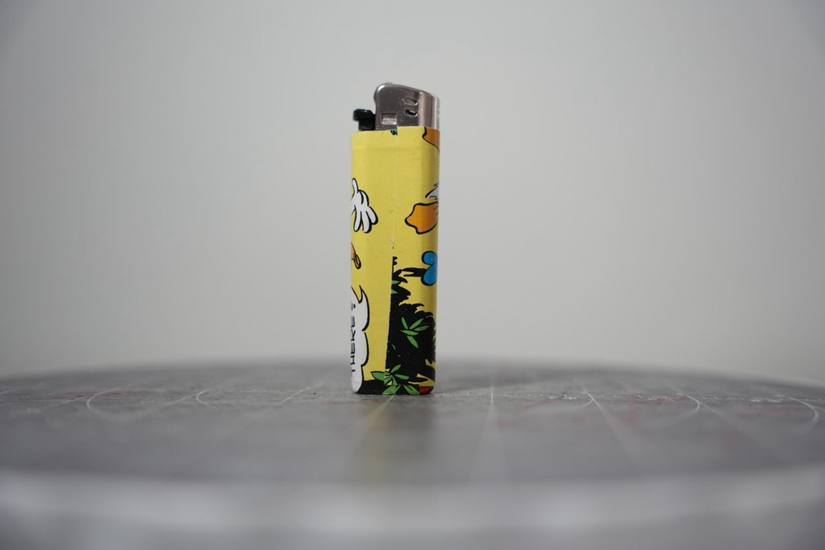 Disney comic book collage lighter, fourth view