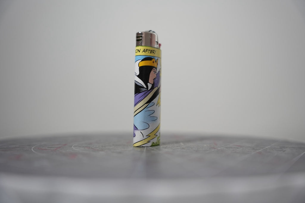 Disney comic book collage lighter, fourth view