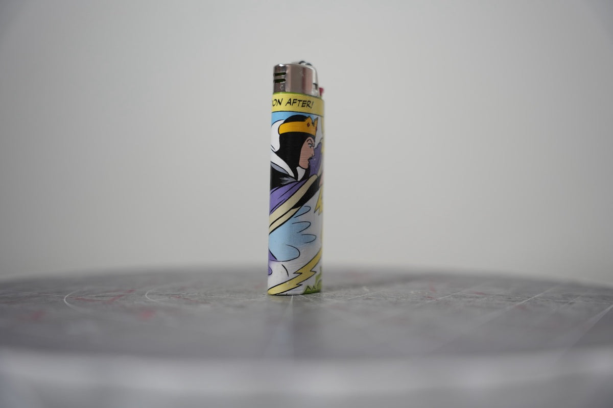 Disney comic book collage lighter, fourth view