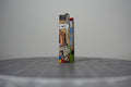 Handmade collage lighter made from vintage Disney comic book paper, Snow White and a fawn outside a castle